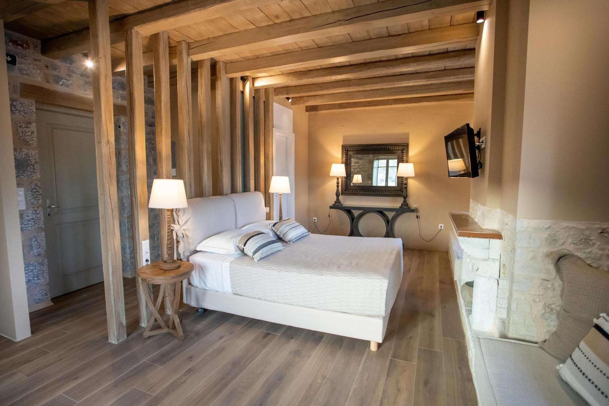 Akrolithi Guesthouse Karavostasi  Ngoại thất bức ảnh