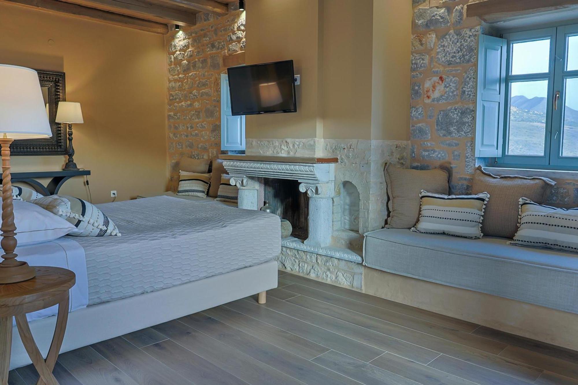 Akrolithi Guesthouse Karavostasi  Ngoại thất bức ảnh